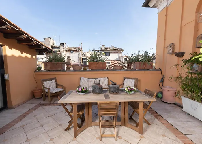 Pantheon Rondanini Luxury Penthouse Апартаменты Рим